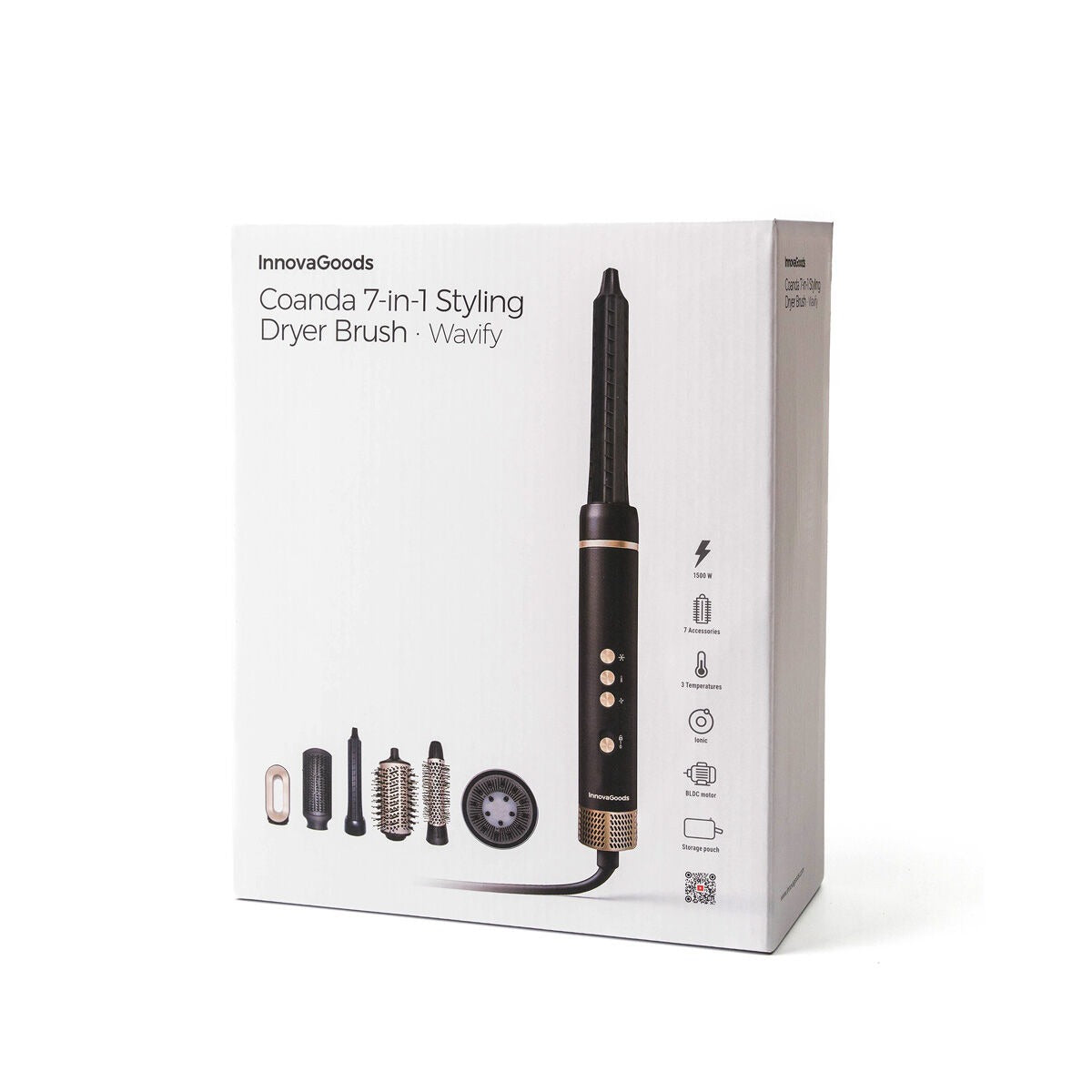 5-in-1 Ionen-Haartrockner & Styler – Multifunktionales Haarstyling-Set