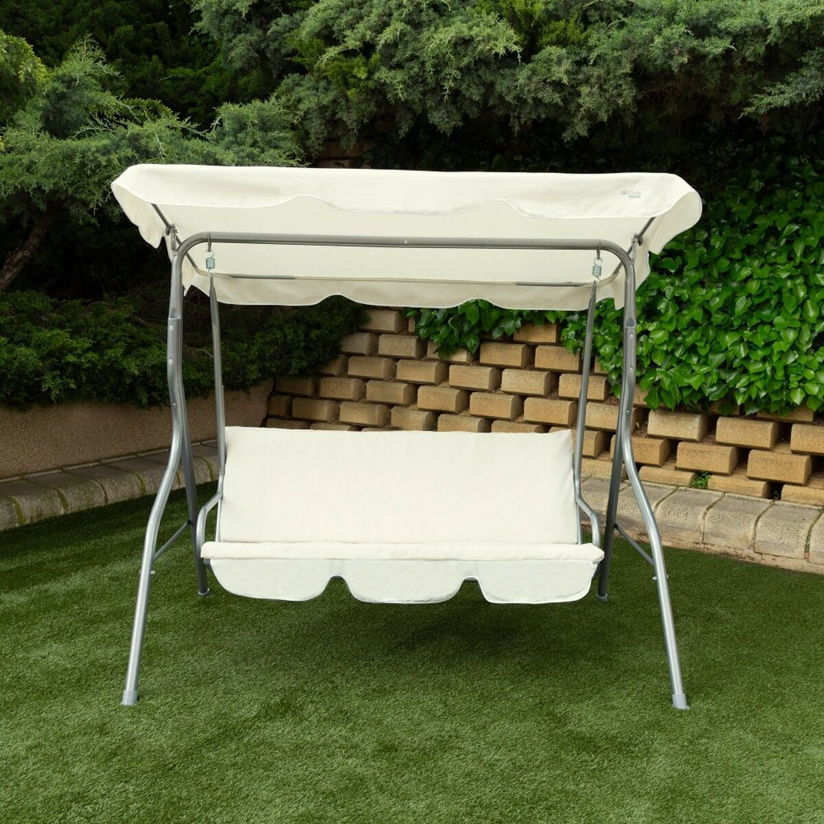 Outdoor Patio Swing Bench with Canopy – Comfortable Garden Seating