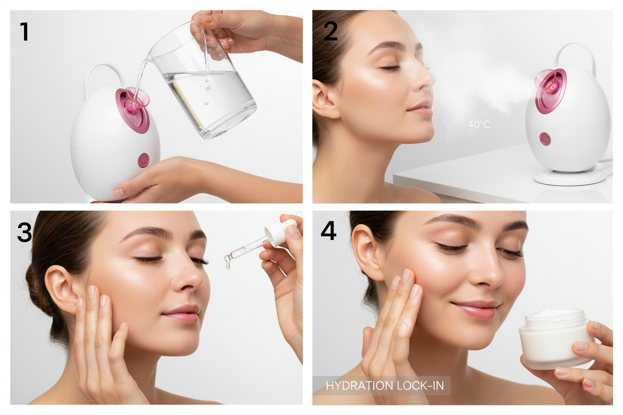 4-step skincare routine