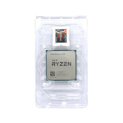 AMD Ryzen 5 5500 CPU Processor R5 5500 100% Brand New 6-Core Socket AM4 65W Desktop Game Computer CPU Without Cooler Fan