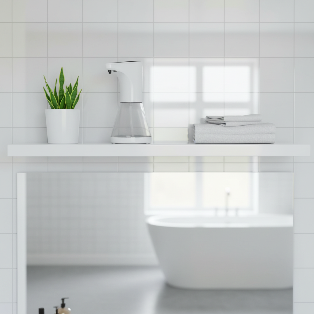 Bathroom shelf