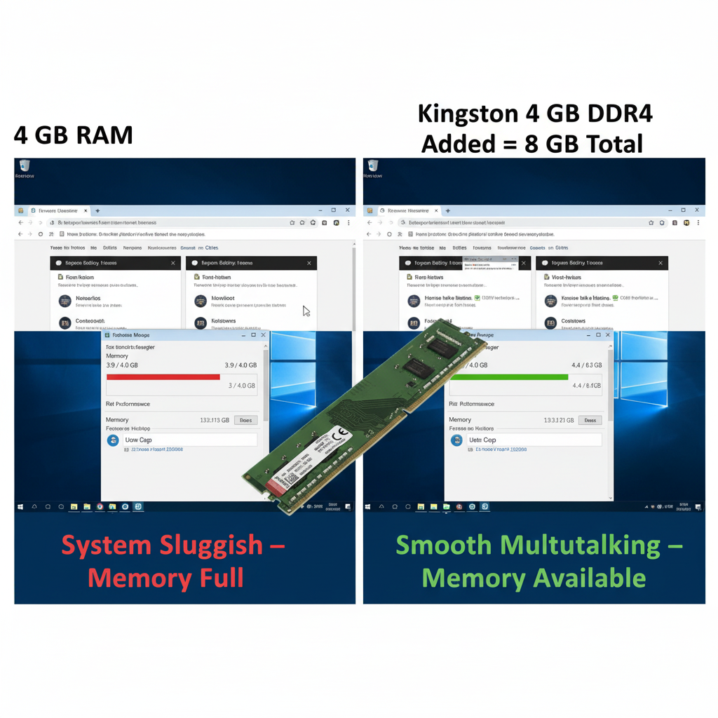 Before & after upgrade