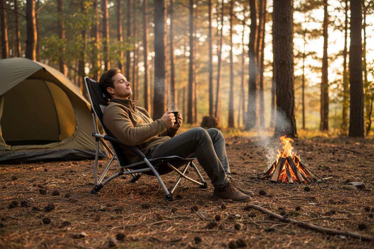 Campsite lifestyle