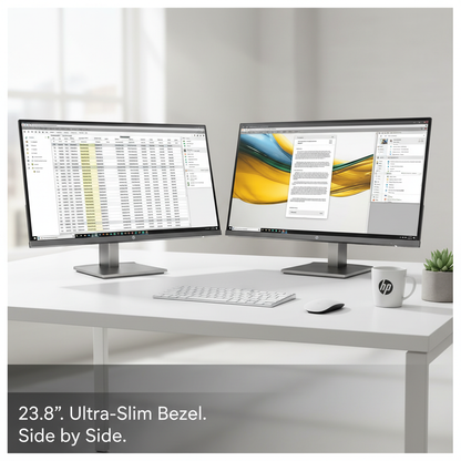 Dual-monitor lifestyle