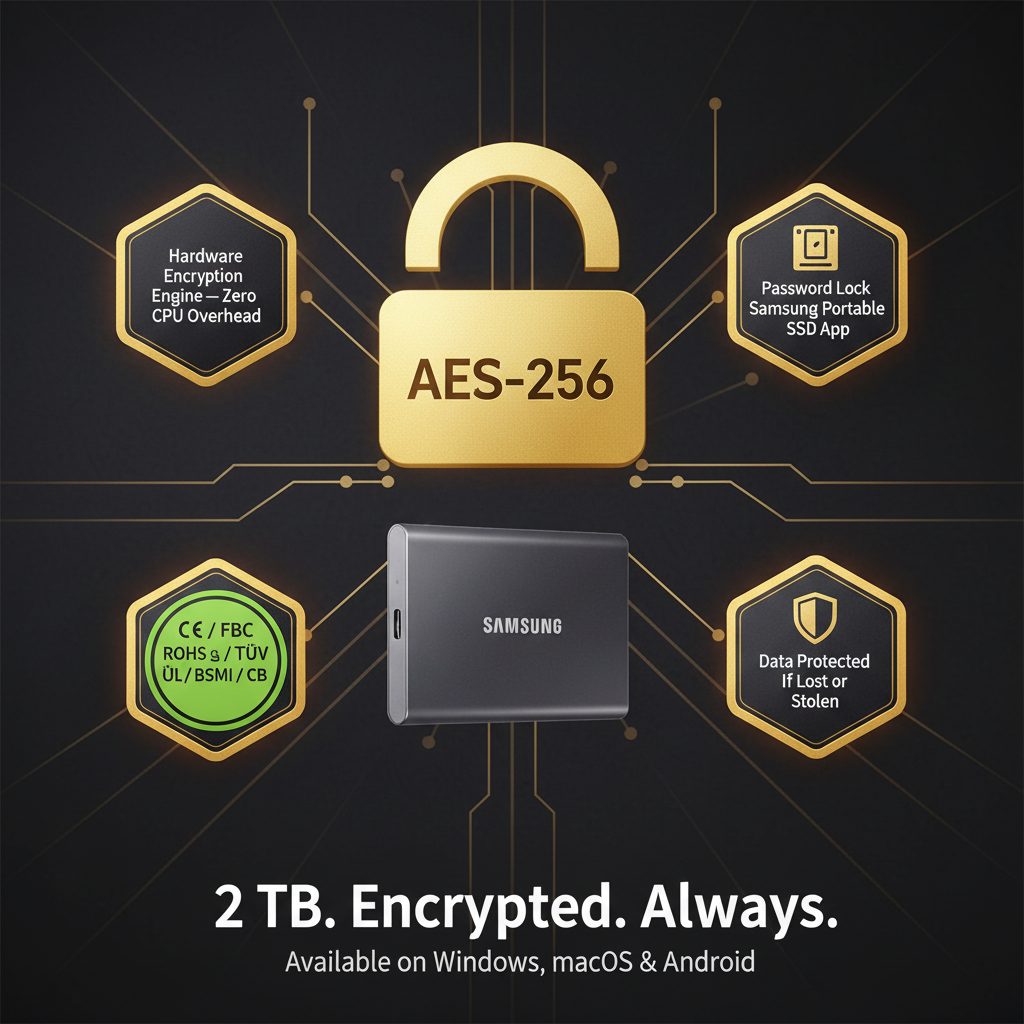 Encryption infographic