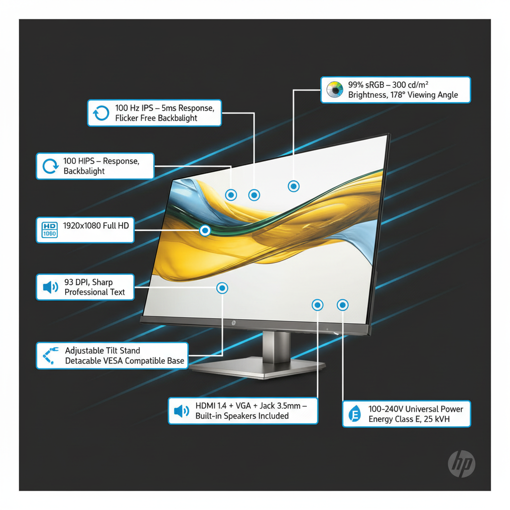 Feature callout infographic