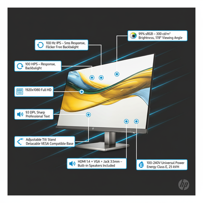 Feature callout infographic