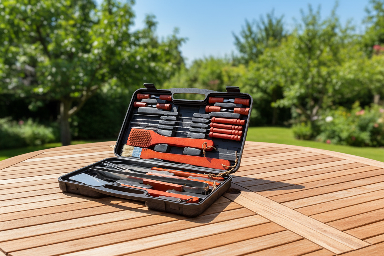 Garden flat lay