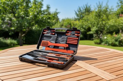 Garden flat lay
