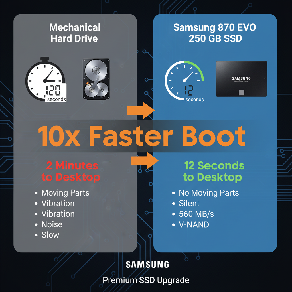 HDD vs SSD comparison
