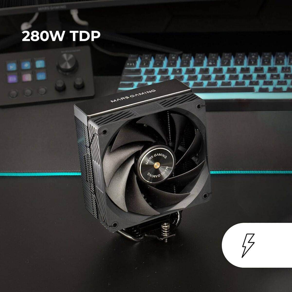 High-Performance CPU Air Cooler with Tower Heatsink & Silent Fan