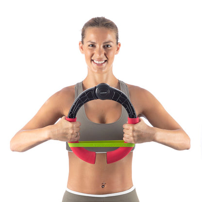 Verstellbarer Armtrainer mit Widerstand und Übungsanleitung