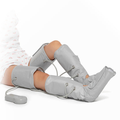 Air Compression Leg Massager Set for Thighs, Calves & Feet with Hand Controller