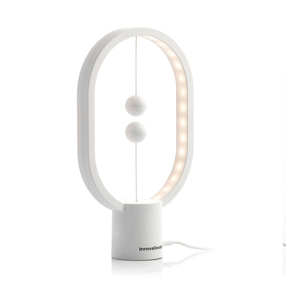 Magnetic Floating LED Lamp – Modern USB Rechargeable Decorative Table Light