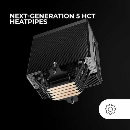 High-Performance CPU Air Cooler with Tower Heatsink & Silent Fan