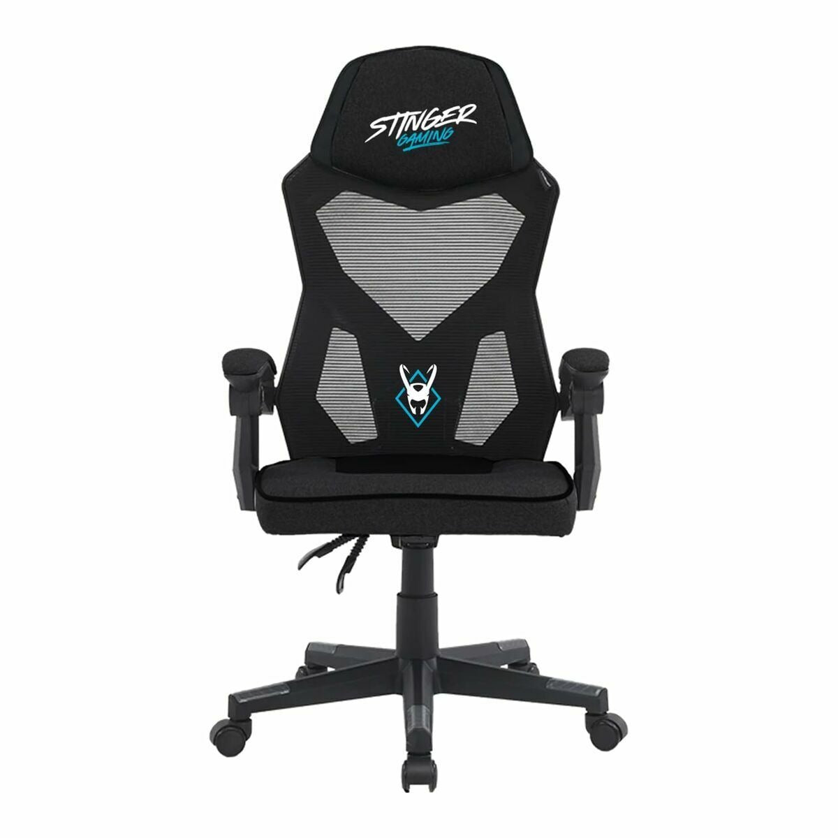 Gaming Stuhl Woxter GM26-124 – Schwarz, ergonomisch & verstellbar – Generalüberholt Grade A