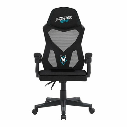Gaming Stuhl Woxter GM26-124 – Schwarz, ergonomisch & verstellbar – Generalüberholt Grade A