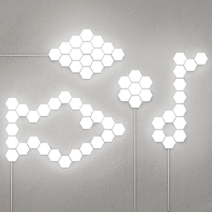 Tilight X3 Modular LED Wall Touch Lights – Magnetic Hexagon Design