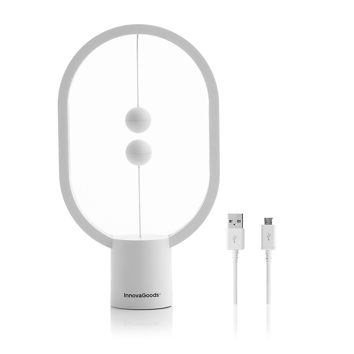 Magnetic Floating LED Lamp – Modern USB Rechargeable Decorative Table Light