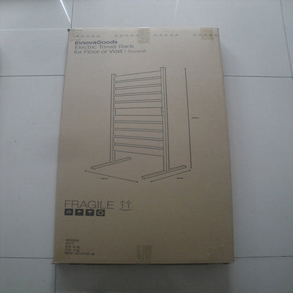 Electric Towel Warmer – 10 Bars, Wall/Floor Mount | Carbon Steel