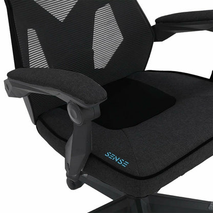 Gaming Stuhl Woxter GM26-124 – Schwarz, ergonomisch & verstellbar – Generalüberholt Grade A