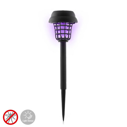 Solar-Powered LED Insect & Mosquito Killer Garden Light – Automatic Outdoor Bug Zapper