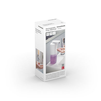 Touchless Rechargeable Automatic Soap Dispenser – 350ml IPX5 USB-C