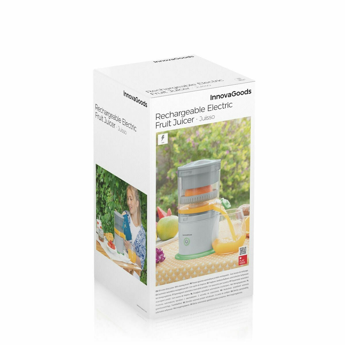 Portable Rechargeable Electric Citrus Juicer & Fruit Squeezer