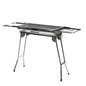 Portable Foldable Charcoal BBQ Grill – Stainless Steel Outdoor Barbecue with Large Cooking Surface