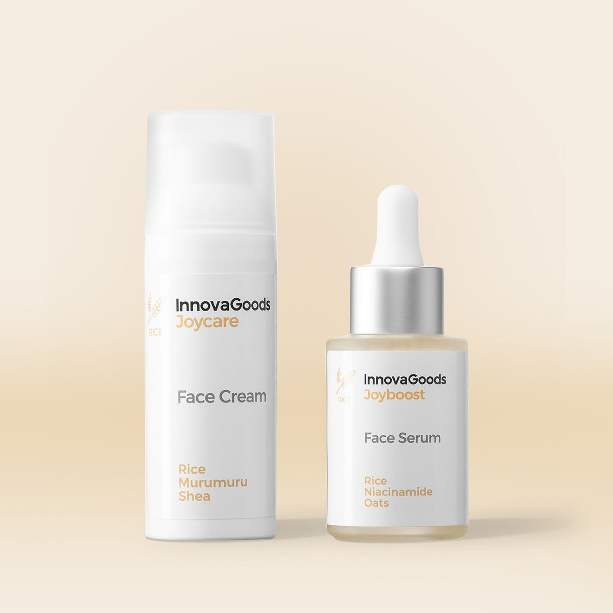 CBD Feuchtigkeitsspendendes Duo-Set für das Gesicht – Hydratisierendes Gesichtsserum & Nährende Gesichtscreme