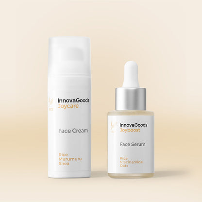 CBD Feuchtigkeitsspendendes Duo-Set für das Gesicht – Hydratisierendes Gesichtsserum & Nährende Gesichtscreme