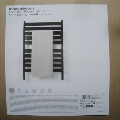 Electric Towel Warmer – 10 Bars, Wall/Floor Mount | Carbon Steel