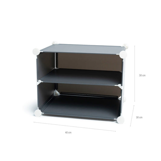 Modular Shoe Storage Cabinet – Stackable Space-Saving Organizer