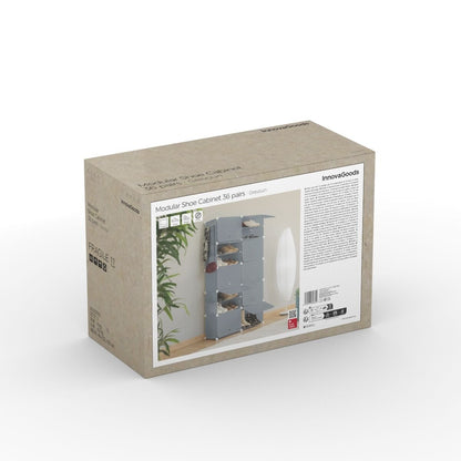 Modular Shoe Storage Cabinet – Stackable Space-Saving Organizer