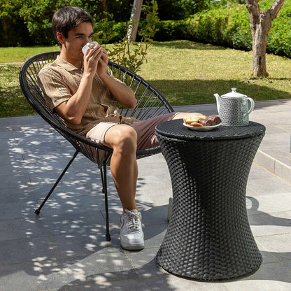 3-in-1 Outdoor Cooler Table – Insulated Ice Bucket, Patio Side Table & Drinks Cooler