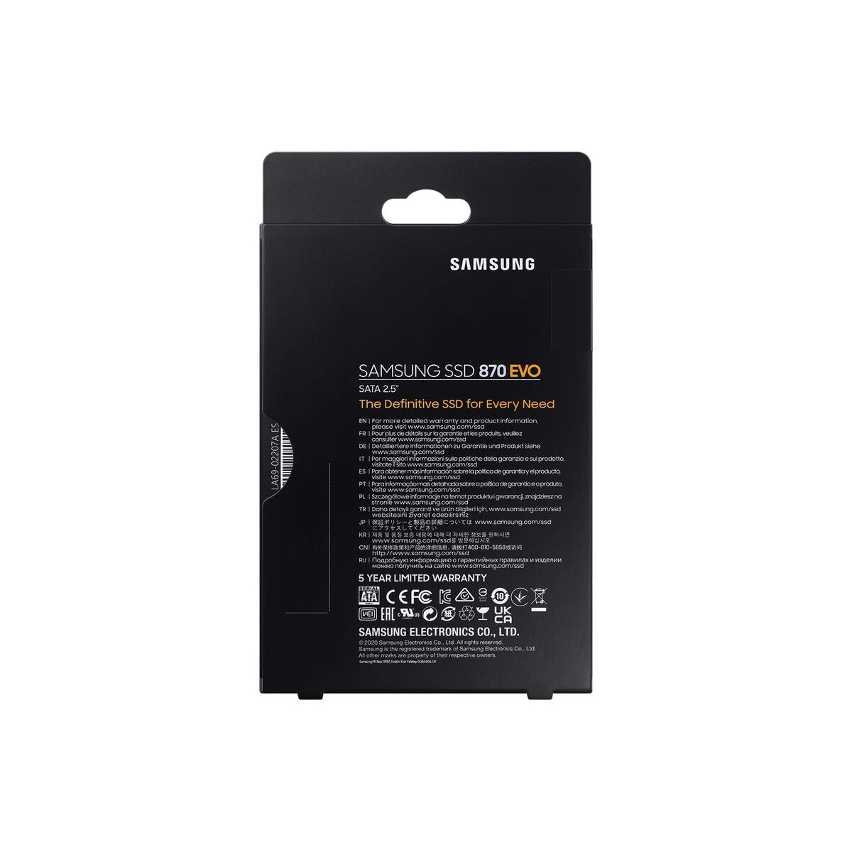 Hard Drive Samsung 870 EVO 250 GB SSD