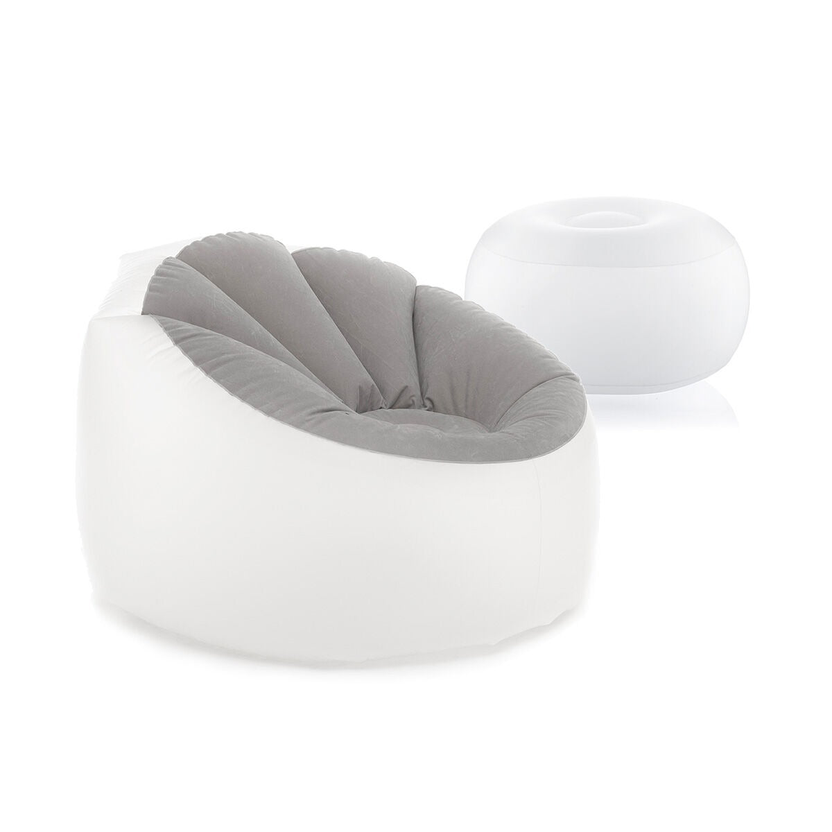 Aufblasbarer LED-Loungesessel – Farbwechselnde Lichter & Fernbedienung