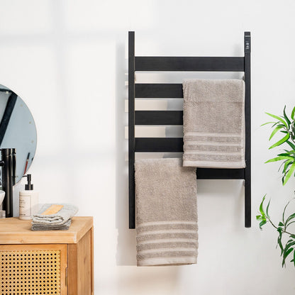 Electric Towel Warmer – 10 Bars, Wall/Floor Mount | Carbon Steel