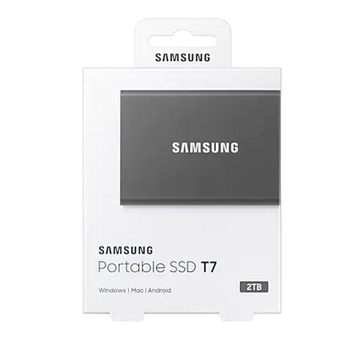 External Hard Drive Samsung Portable SSD T7 2 TB SSD