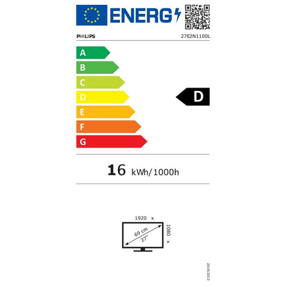 Philips 27" Full HD Monitor – 100Hz Refresh Rate, 1ms Response, Adaptive-Sync & Frameless Design