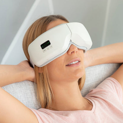 4-in-1 Eye Massager with Heat, Air Compression & Vibration