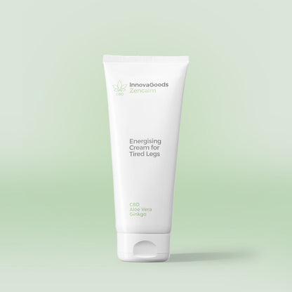 Energising CBD Leg Cream 200ml – Soothing Aloe Vera & Ginkgo Body Cream for Tired Legs