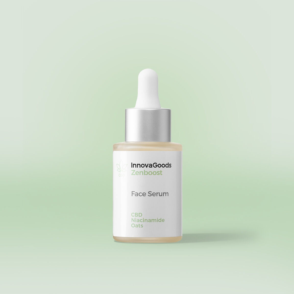CBD-Gesichtsserum mit Niacinamid & Hafer – Zenboost Gesichtsserum 30ml