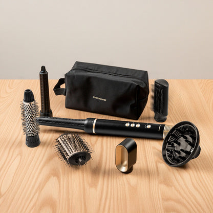 5-in-1 Ionen-Haartrockner & Styler – Multifunktionales Haarstyling-Set
