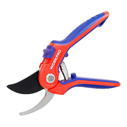 WORKPRO SK5 Bypass Pruning Shears – 19 mm Cutting Capacity, 215 mm Garden Secateurs