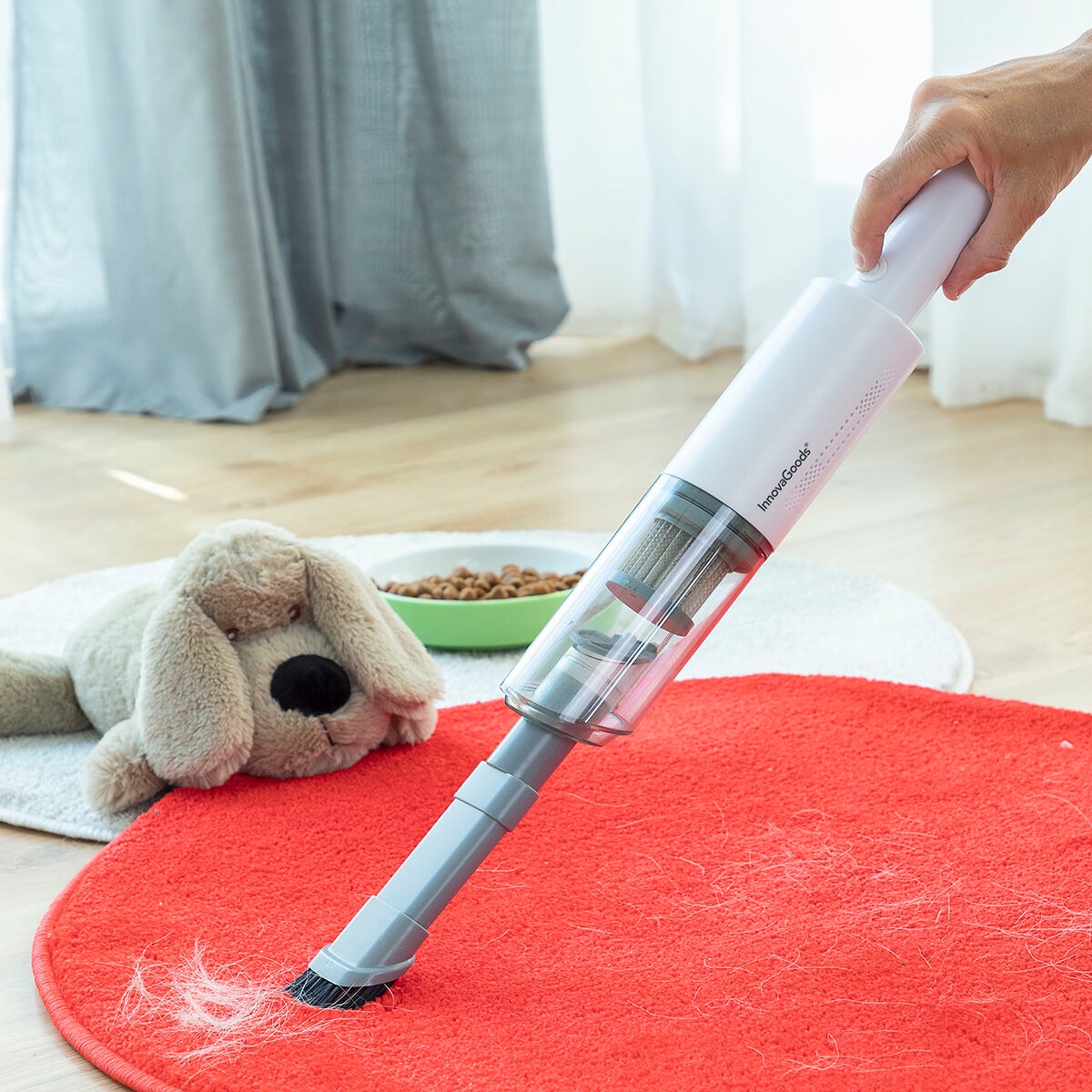 Portable Handheld Vacuum Cleaner – Rechargeable Cordless Mini Vacuum for Home, Car & Office