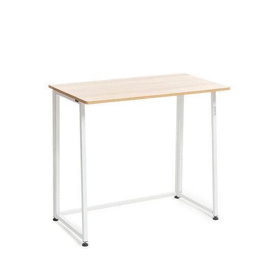 Space-Saving Folding Desk – Modern Design, Multi-Function - Home & Office Use
