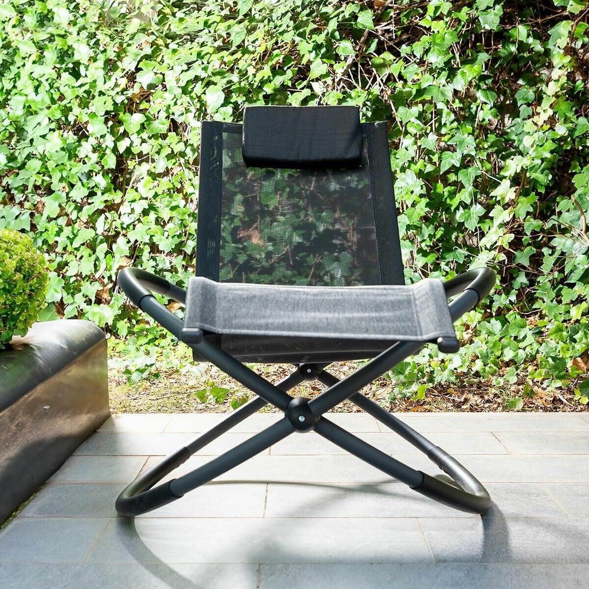 Bequemer Schaukel-Liegestuhl – Ergonomischer Loungesessel für den Außenbereich