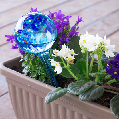 Automatic Plant Watering Globes – Self-Watering Irrigation Bulbs for Indoor & Outdoor Plants, 2-Pack