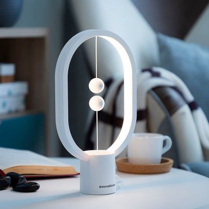 Magnetic Floating LED Lamp – Modern USB Rechargeable Decorative Table Light
